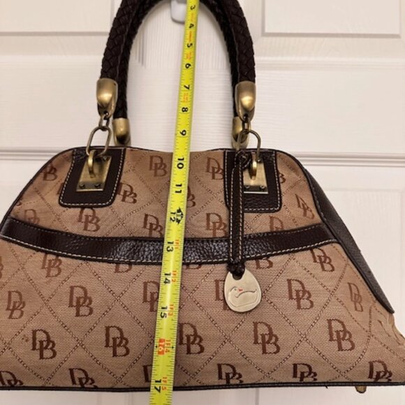 Dooney & Bourke Rare Vintage Monogram Satchel Limited Edition-VGVC - Picture 11 of 16